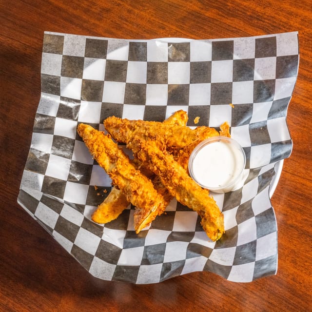 Fried Dill Spears.
