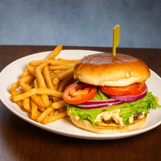 Halftime Jalapeno Popper Burger